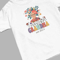 Thumbnail for Personalized Grandma Floral Shirt, Personalized Grandma Wildflowers Sweatshirt, Grandma Est 2024, Pregnancy Announcement, Custom Nana Shirt, Grandma Gift, Mother's Day Gift