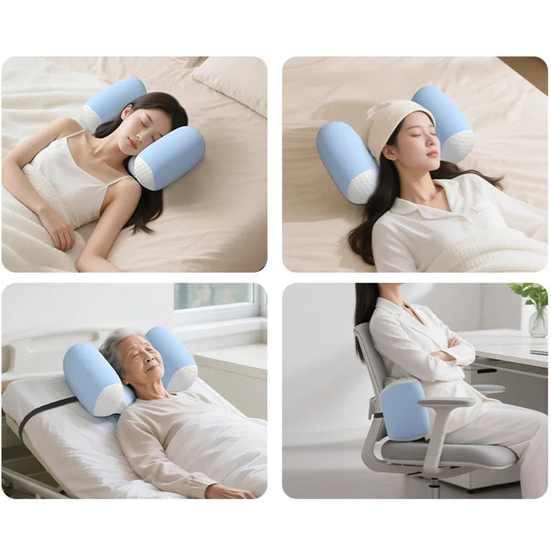 Contour Sleeping Pillow – Positioning Support Pillow for Back or Side Sleeping
