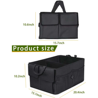 Thumbnail for Car Trunk Organizer, Custom-Fit For Car, Foldable Car Trunk Storage Box, Storage Bag, Waterproof, Dust-proof, Stain-Resistant, Car Accessories WAPF229