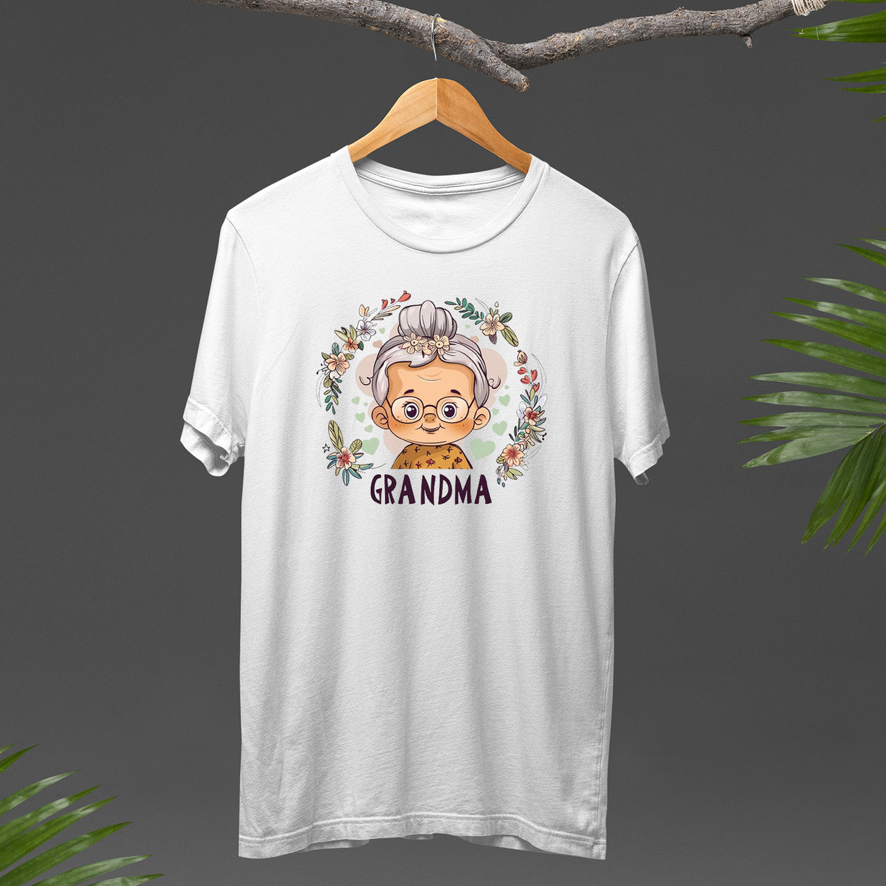 Cute Chibi Grandma T-Shirt, Cute Chibi Nana Shirt, Celebrate Mom, Nana Shirt, Grandma Hoodie, Grandma Shirt, Mother's Day Gift For Grandma, Happy Mother's Day 02