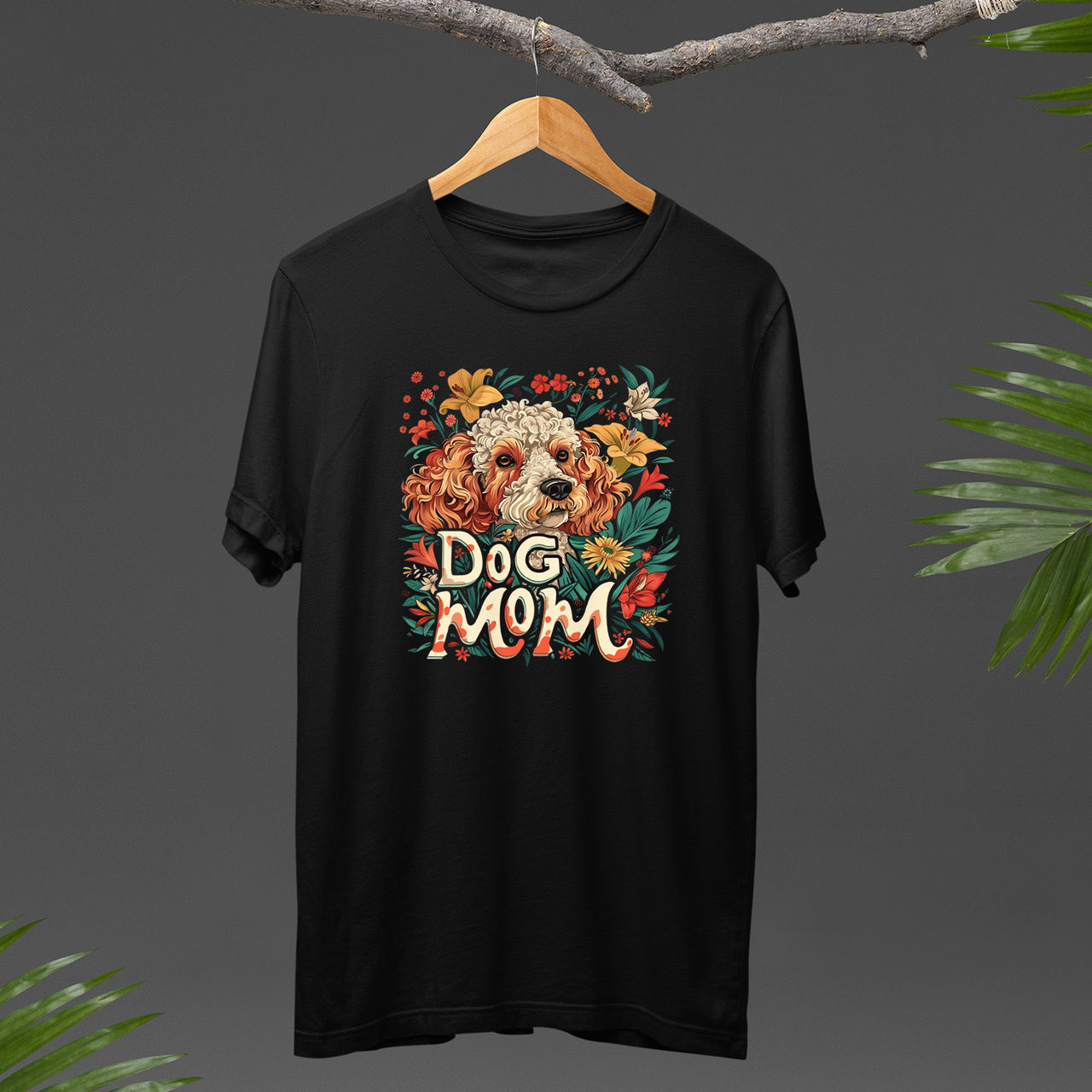 Poodle Dog T-shirt, Pet Lover Shirt, Dog Lover Shirt, Dog Mom T-Shirt, Dog Owner Shirt, Gift For Dog Mom, Funny Dog Shirts, Women Dog T-Shirt, Mother's Day Gift, Dog Lover Wife Gifts, Dog Shirt