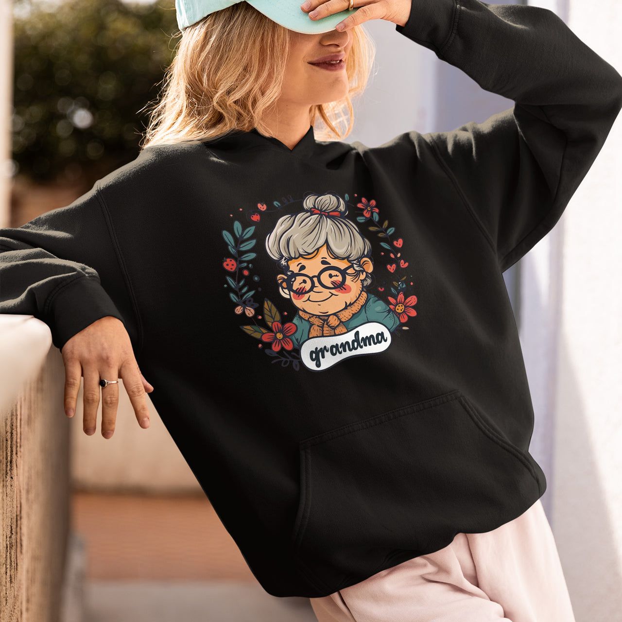 Cute Chibi Grandma T-Shirt, Cute Chibi Nana Shirt, Celebrate Mom, Nana Shirt, Grandma Hoodie, Grandma Shirt, Mother's Day Gift For Grandma, Happy Mother's Day 01