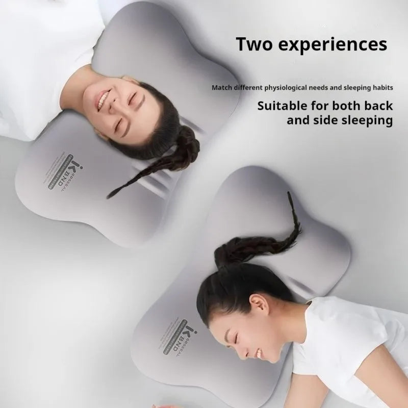 Ergonomic Memory Foam Pillow – Multi-Zone Support Bed Pillow for All Sleep Positions