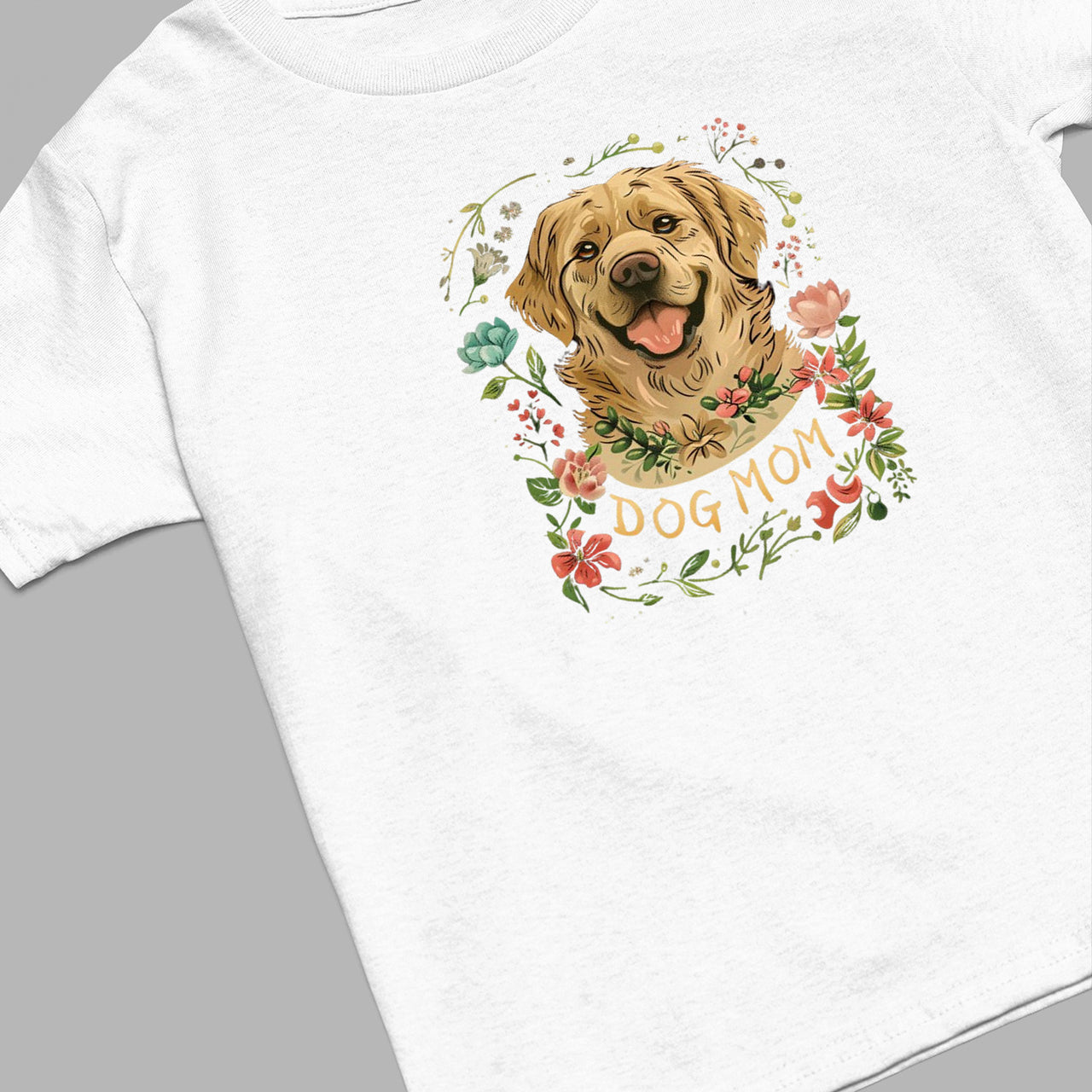 Golden Retriever Dog T-shirt, Pet Lover Shirt, Dog Lover Shirt, Dog Mom T-Shirt, Dog Owner Shirt, Gift For Dog Mom, Funny Dog Shirts, Women Dog T-Shirt, Mother's Day Gift, Dog Lover Wife Gifts, Dog Shirt