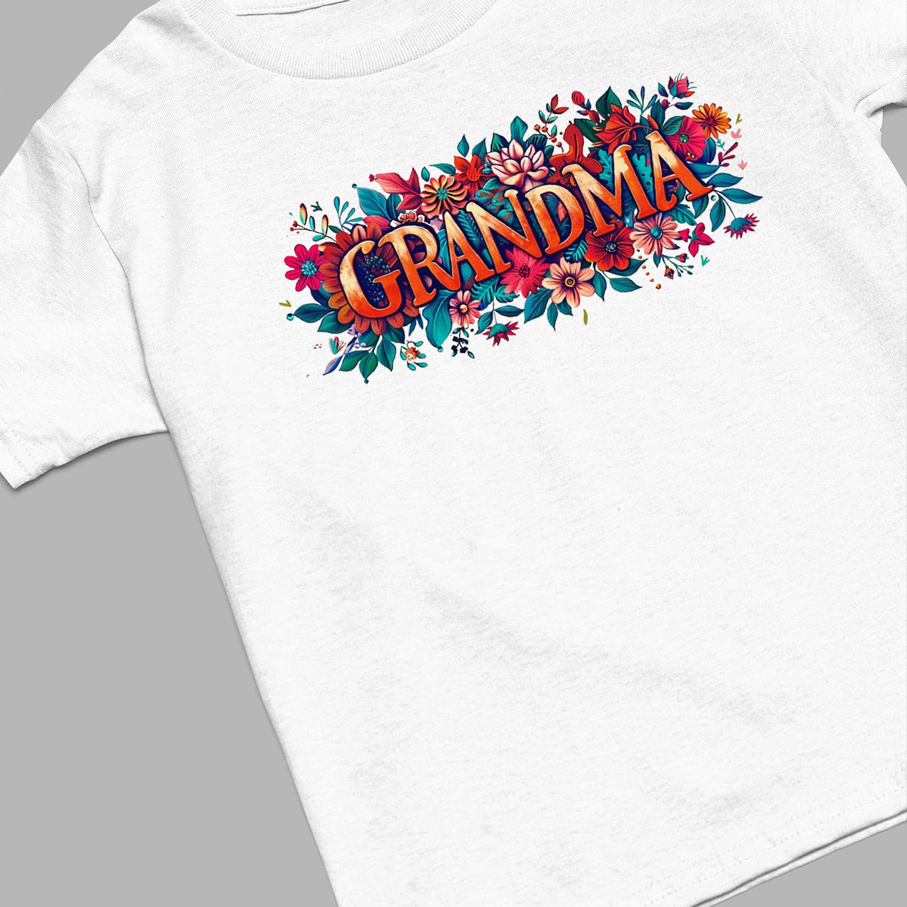 Flowers Grandma T-Shirt, Celebrate Mom, Nana Shirt, Floral Grandma Hoodie, Grandma Shirt, Mother's Day Gift For Grandma, Happy Mother's Day