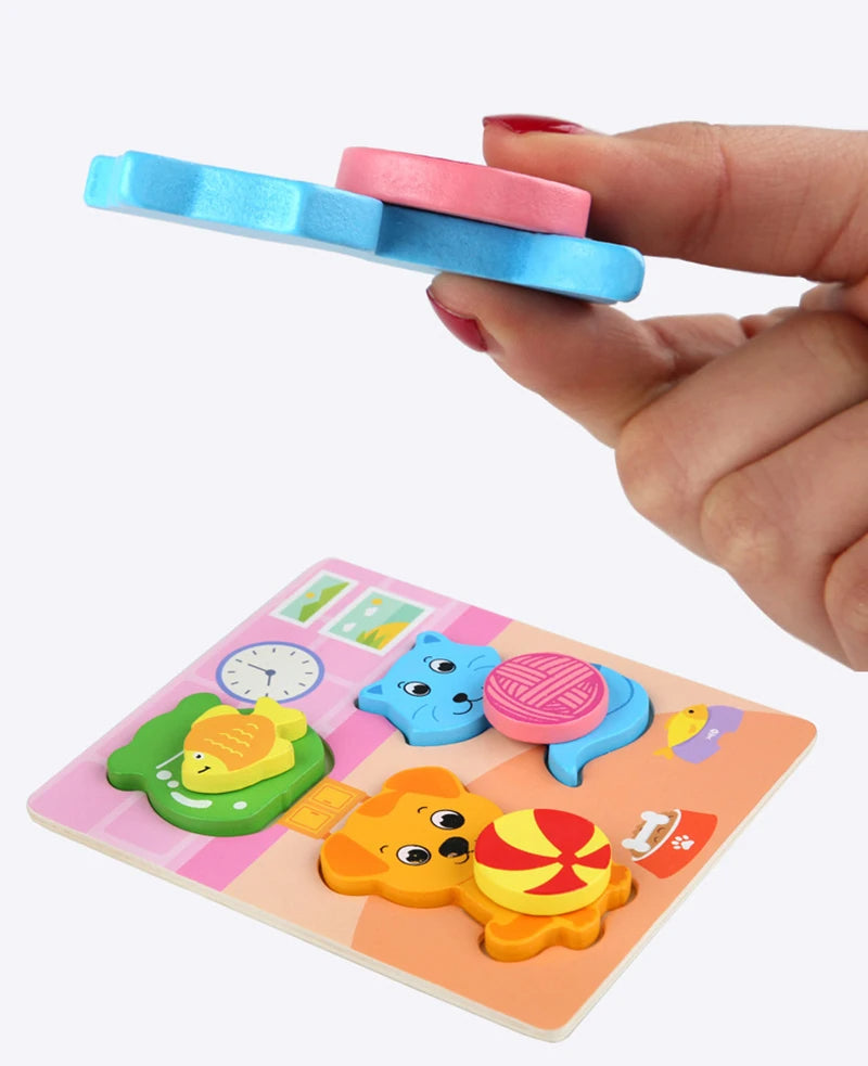 Set 2 Montessori Animals Puzzle Board, Laser Cut for Educational Wooden Toy, Wooden Animals Puzzle Laser Cut, Wooden Animals Set, Shape sorter toy, Toddler gift, Kids Christmas gift C154