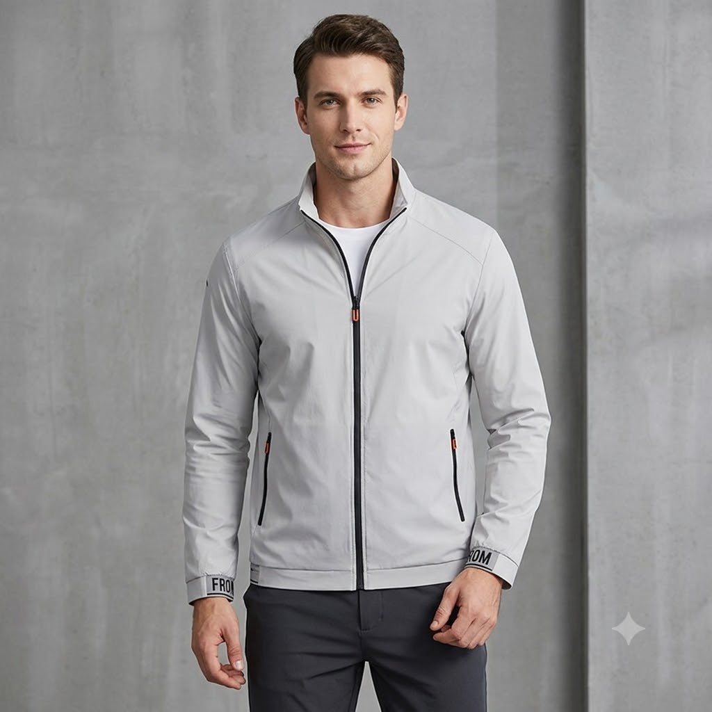 Men's Lightweight UV Protection Jacket – Breathable Ice Silk Summer Hooded Windbreaker