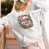 Thumbnail for Cute Chibi Grandma T-Shirt, Floral Nana Shirt, Celebrate Mom, Nana Shirt, Grandma Hoodie, Grandma Shirt, Mother's Day Gift For Grandma, Happy Mother's Day 02