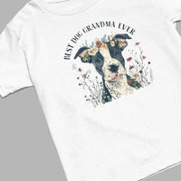 Thumbnail for Pit Pull Dog T-shirt, Pet Lover Shirt, Dog Lover Shirt, Best Dog Grandma Ever T-Shirt, Dog Owner Shirt, Gift For Dog Grandma, Funny Dog Shirts, Women Dog T-Shirt, Mother's Day Gift, Dog Lover Wife Gifts, Dog Shirt