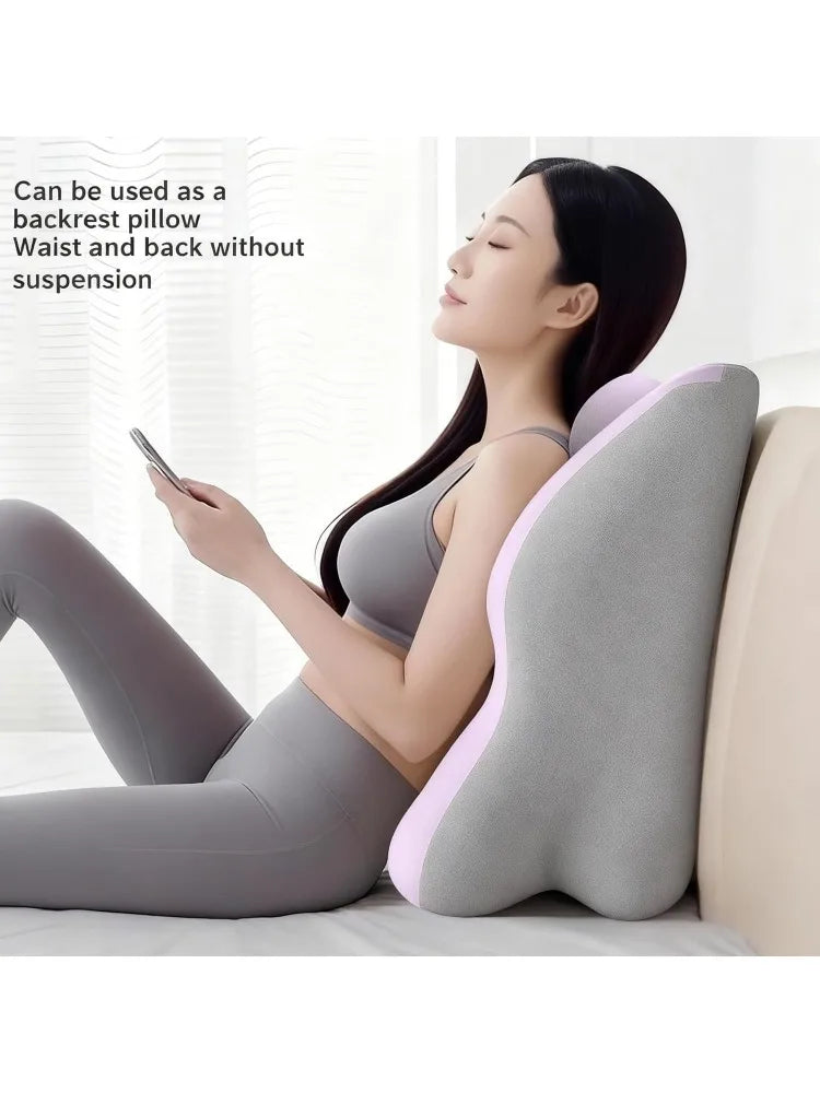 Multi-Position Prone Pillow – Ergonomic Sleep Cushion and Back Support Wedge for Bed Use