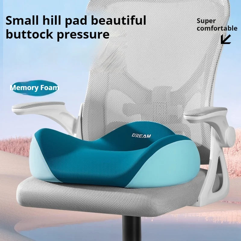 Memory Foam Office Chair Seat Cushion – Comfortable Donut Cushion with Removable Cover for Daily Sitting
