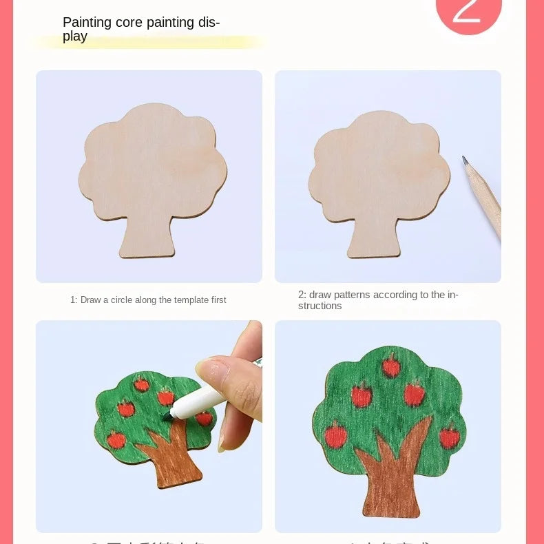 20 Pcs Montessori Animals Template, Montessori Stencil Movable Wooden Set, Montessori Inspired Educational Toys, Toddler gift, Kids Christmas gift C155
