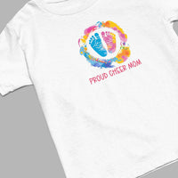 Thumbnail for Baby Feet T-Shirt, Newborn Baby Sweatshirt, Mama Shirt, Mom Shirt, Mother's Day Gift, Happy Mother's Day