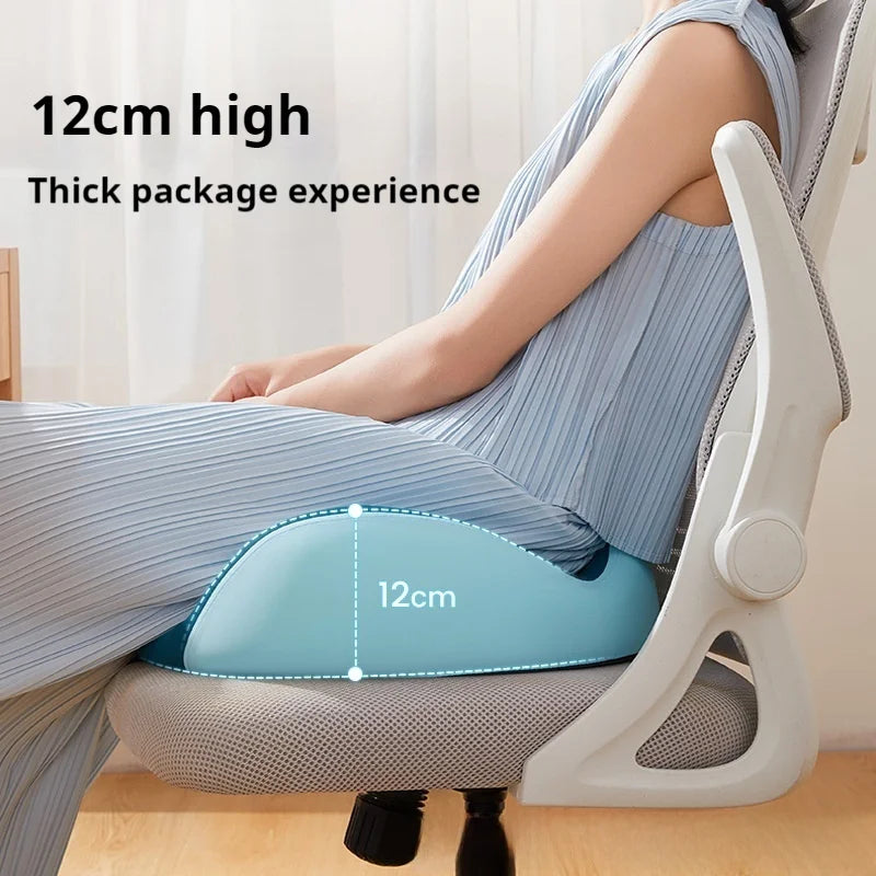 Memory Foam Office Chair Seat Cushion – Comfortable Donut Cushion with Removable Cover for Daily Sitting