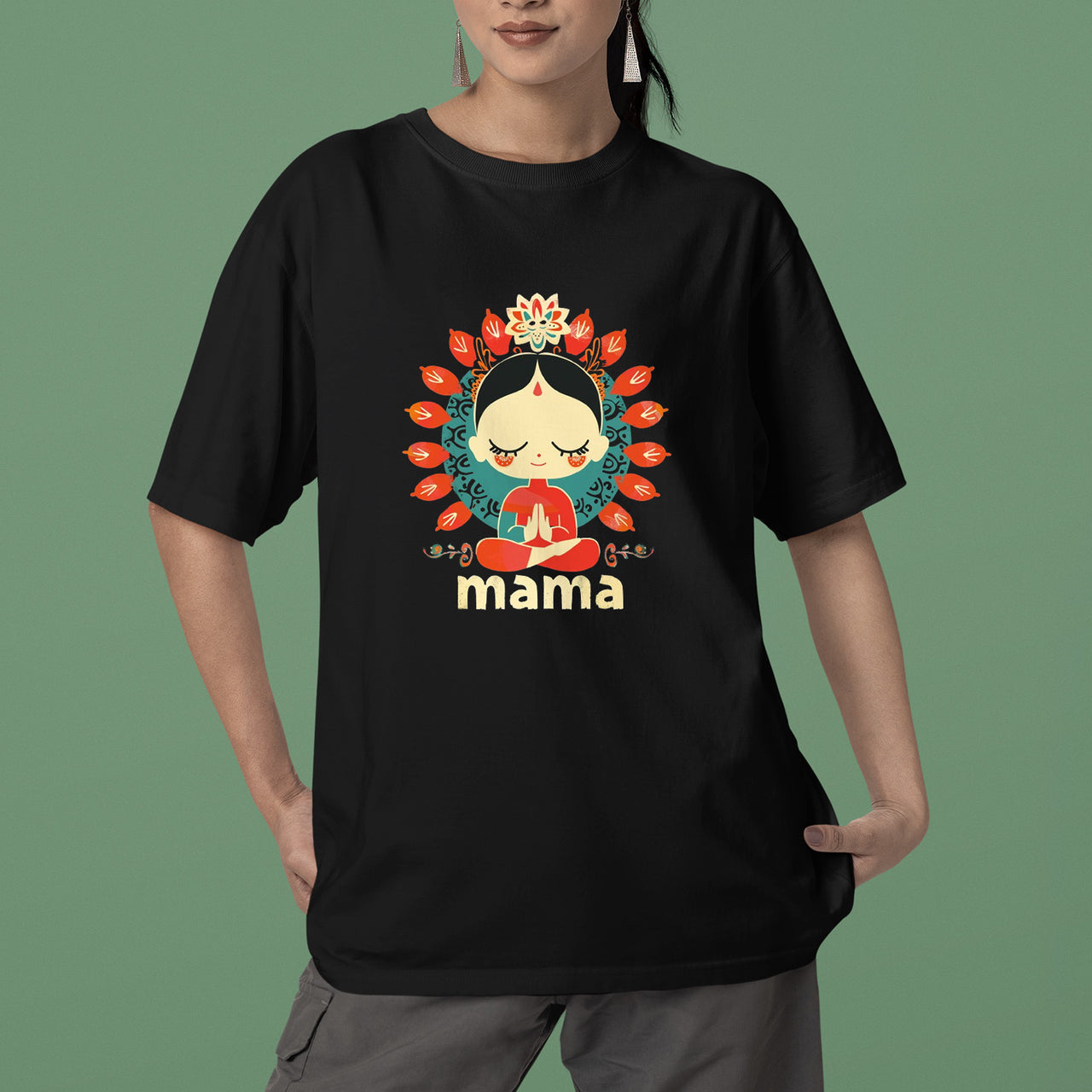 Mama Yoga T-Shirt, Yoga Mama Sweatshirt, Cute Mama Shirts, Mom Life Shirt, Mama Shirt, Mom Shirt, Mother's Day Gift, Happy Mother’s Day