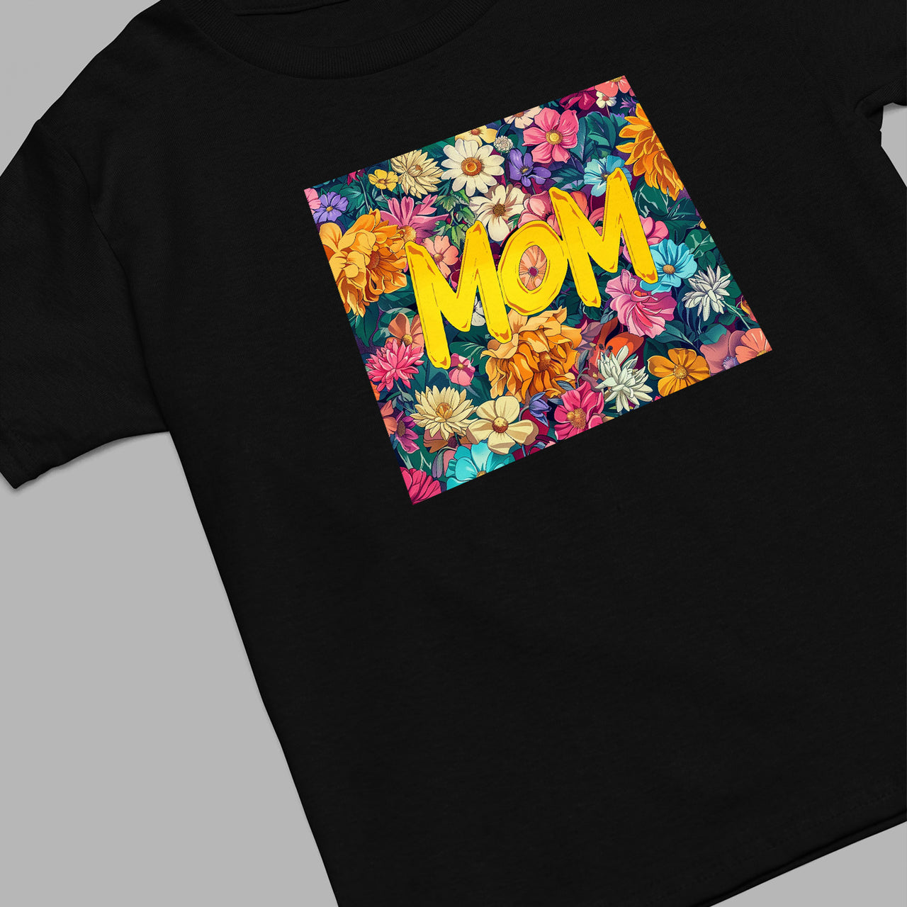 Floral Mom T-Shirt, Cute Floral Mom Shirt, Mom Flower Shirt, Mama Shirt, Mom Shirt, Mother's Day Gift