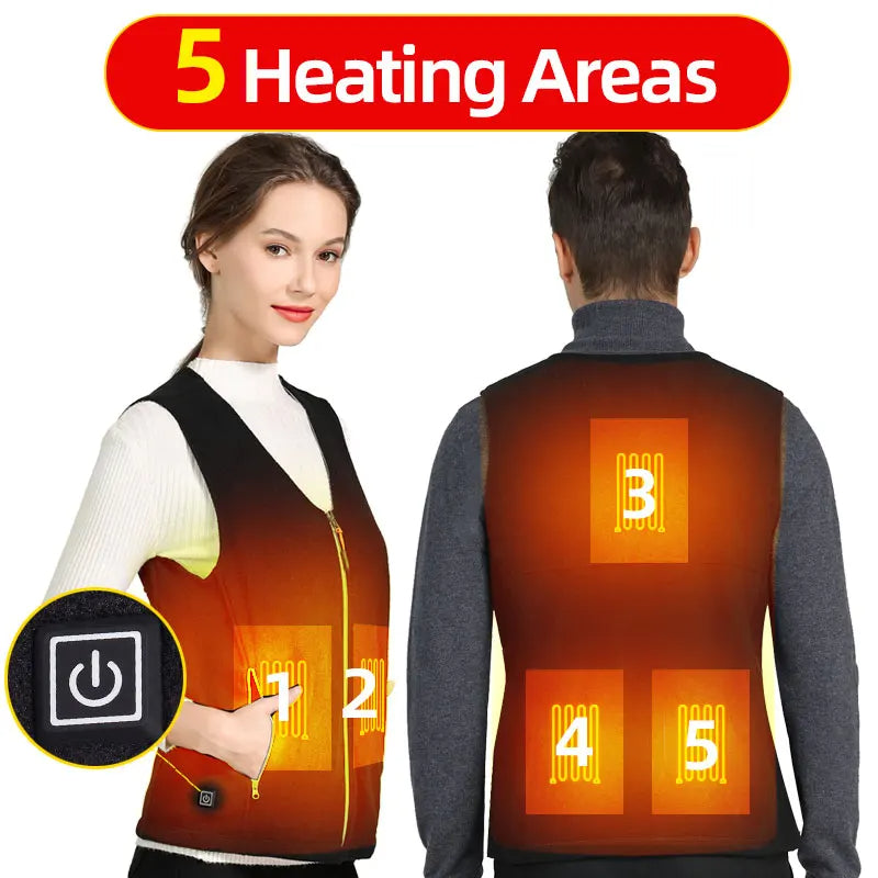 Premium Heated Vest – Highest Quality & Ultimate Comfort (C1)