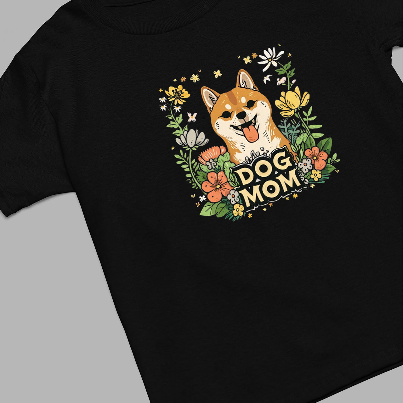 Shiba Dog T-shirt, Pet Lover Shirt, Dog Lover Shirt, Dog Mom T-Shirt, Dog Owner Shirt, Gift For Dog Mom, Funny Dog Shirts, Women Dog T-Shirt, Mother's Day Gift, Dog Lover Wife Gifts, Dog Shirt