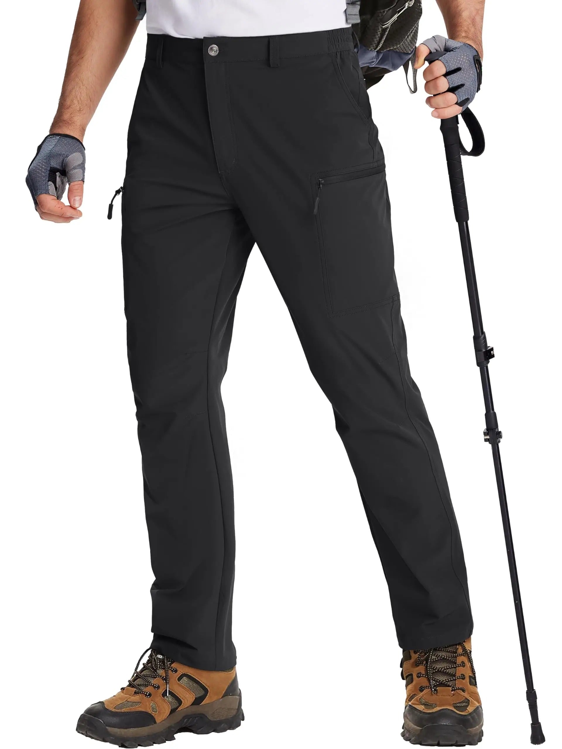 Men’s Lightweight Cargo Hiking Pants – Quick-Dry Outdoor Utility Trousers
