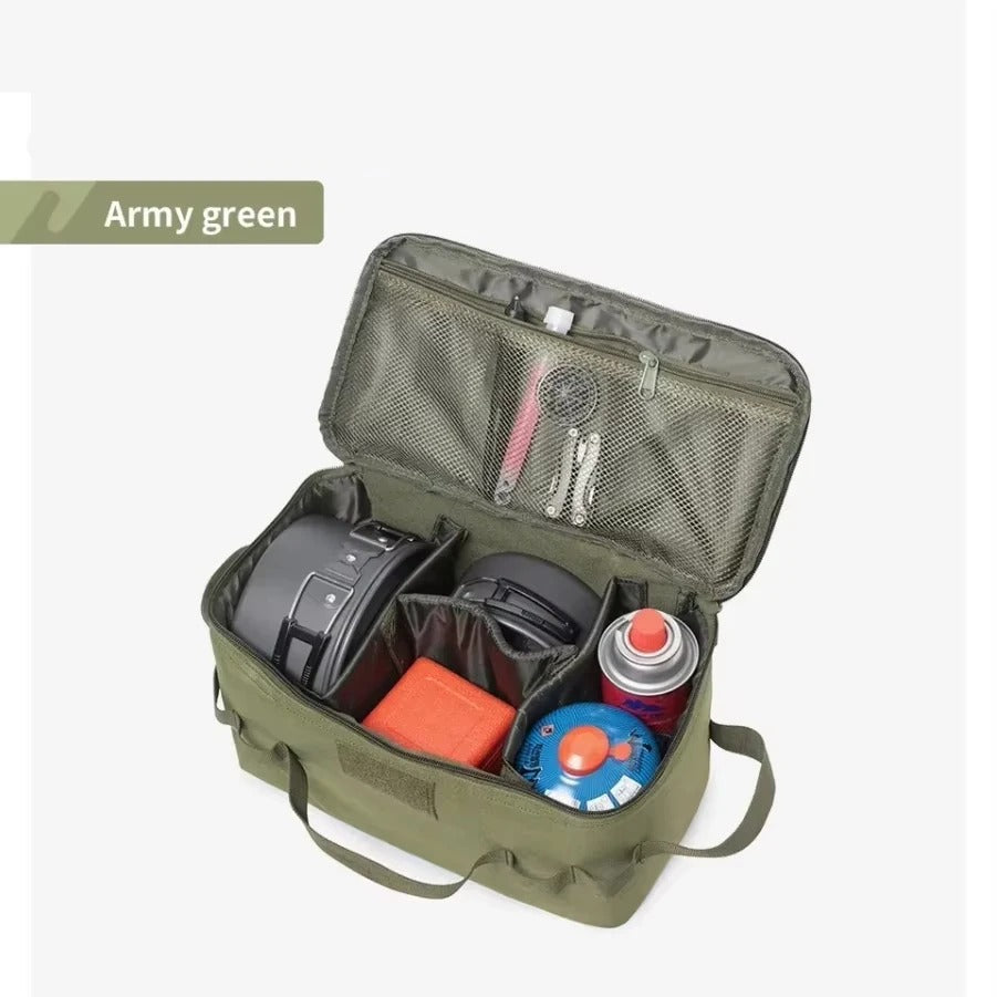 Large Capacity Outdoor Camping Storage Bag – Tactical Travel & Picnic Gear Organizer