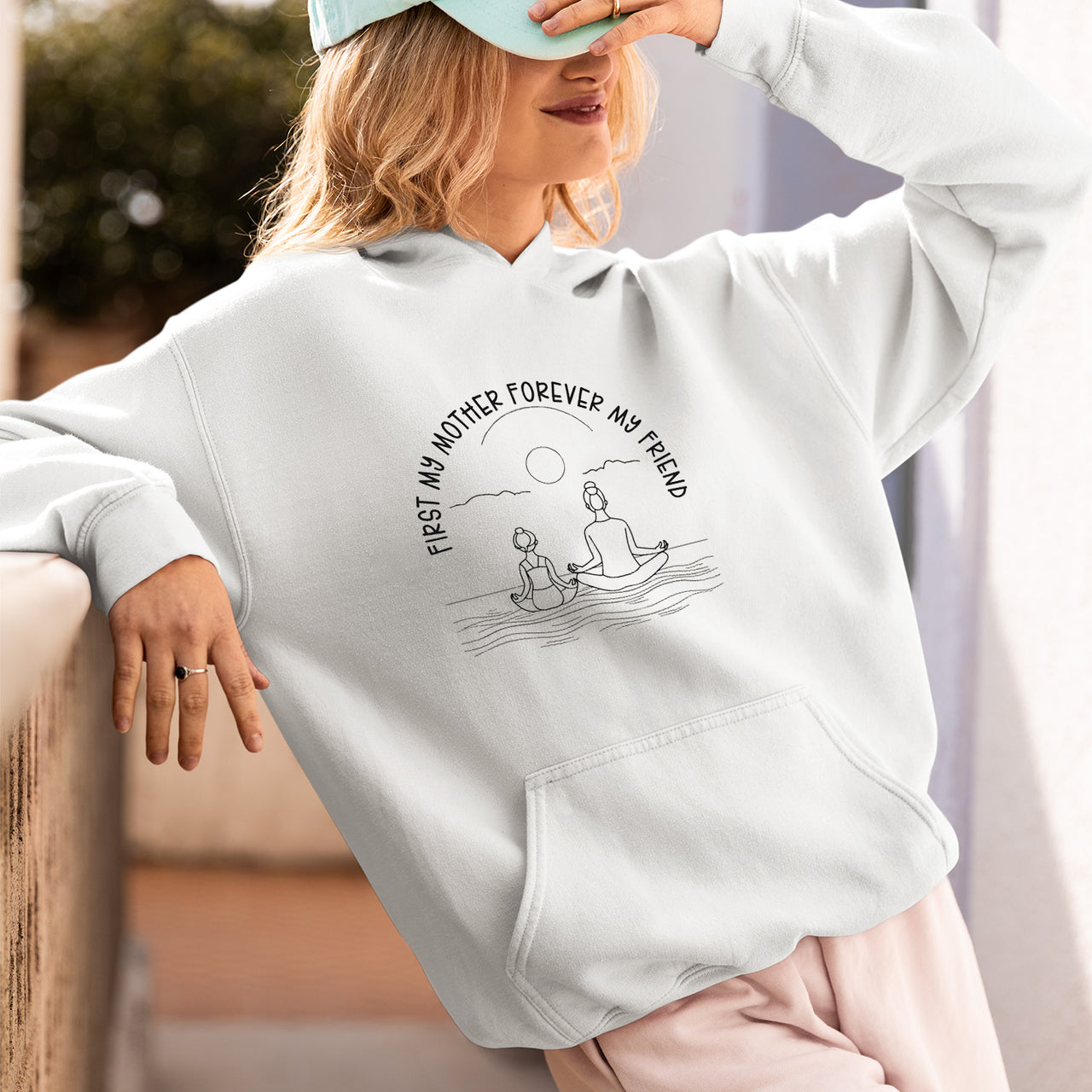 Mom Yoga T-Shirt, Yoga Mother and Daughter Drawing Sweatshirt, Mommy and Me Shirts, Daughter Yoga Outfit, Mom Life Shirt, Mama Shirt, Mom Shirt, Mother's Day Gift, Happy Mother’s Day