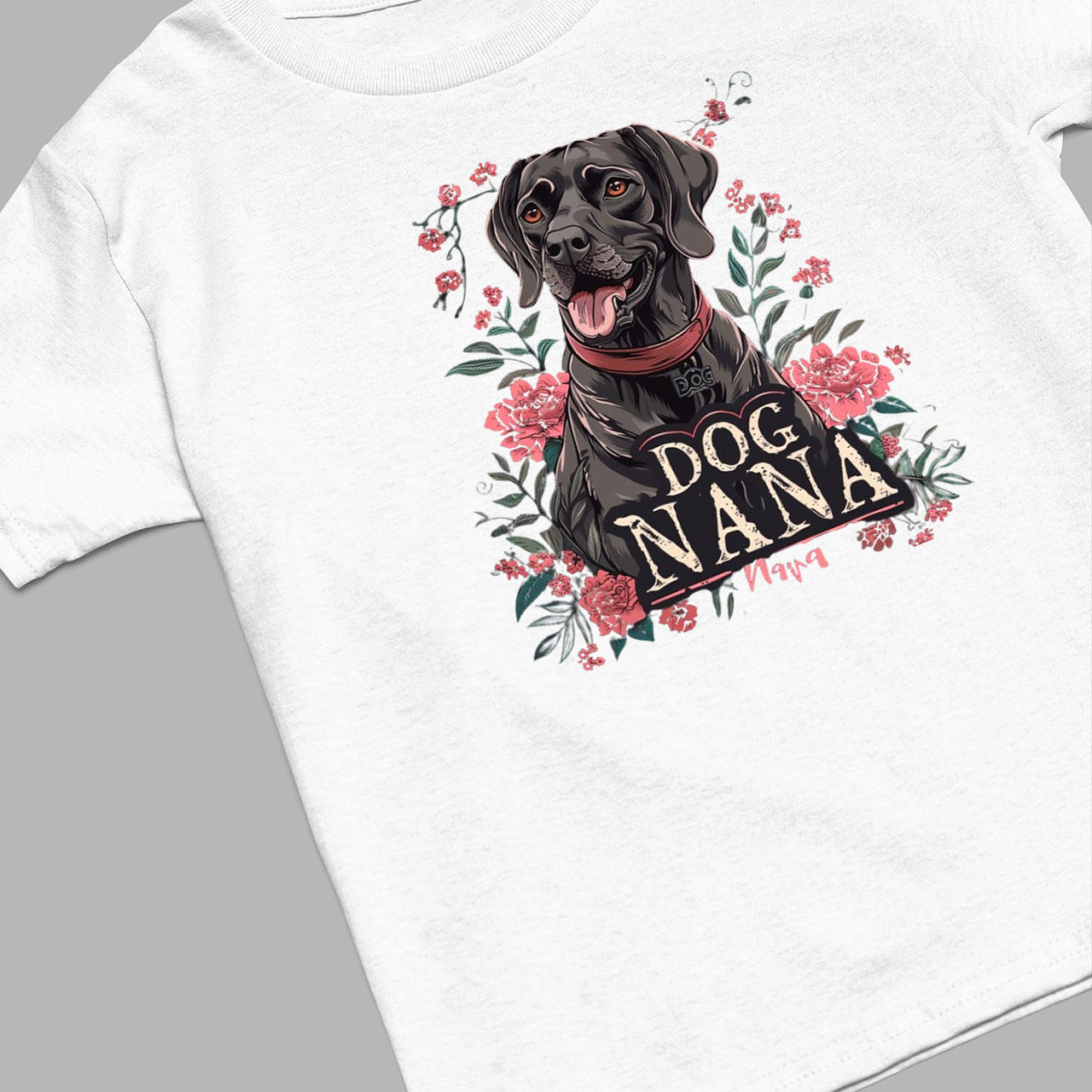 Labrador Retriever Dog T-shirt, Pet Lover Shirt, Dog Lover Shirt, Dog Nana T-Shirt, Dog Owner Shirt, Gift For Dog Grandma, Funny Dog Shirts, Women Dog T-Shirt, Mother's Day Gift, Dog Lover Wife Gifts, Dog Shirt