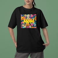 Thumbnail for Floral Mom T-Shirt, Cute Floral Mom Shirt, Mom Flower Shirt, Mama Shirt, Mom Shirt, Mother's Day Gift