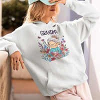 Thumbnail for Cute Chibi Grandma T-Shirt, Floral Nana Shirt, Celebrate Mom, Nana Shirt, Grandma Hoodie, Grandma Shirt, Mother's Day Gift For Grandma, Happy Mother's Day 02