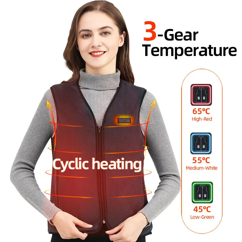 Premium Heated Vest – Highest Quality & Ultimate Comfort (C1)