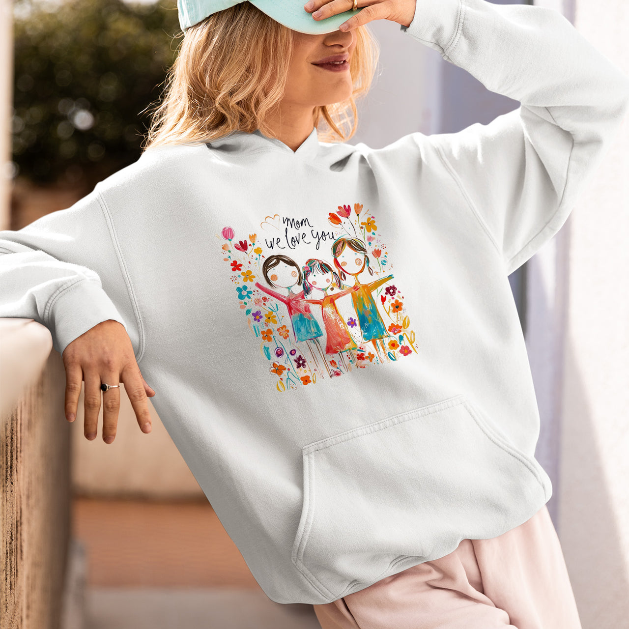 Mom And Children Sweatshirt, Family Drawing Shirt, Kids Drawing Shirt, Mom Shirt With Kids Art, Mama Shirt, Mom Shirt, Mother's Day Gift, Happy Mother's Day