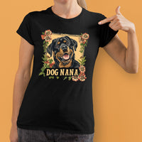 Thumbnail for Rottweiler Dog T-shirt, Pet Lover Shirt, Dog Lover Shirt, Dog Nana T-Shirt, Dog Owner Shirt, Gift For Dog Grandma, Funny Dog Shirts, Women Dog T-Shirt, Mother's Day Gift, Dog Lover Wife Gifts, Dog Shirt