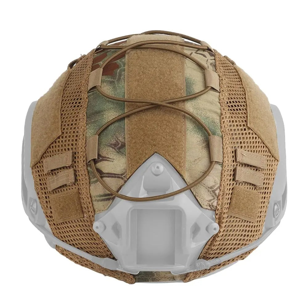 Camouflage Tactical Helmet Cover – Lightweight Nylon Cover for Outdoor Sports