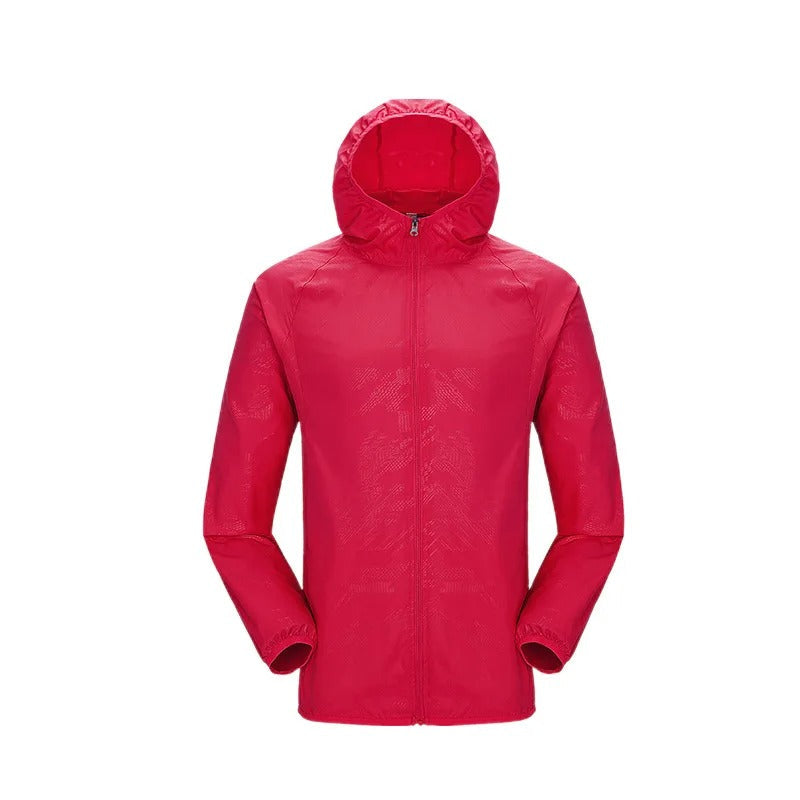 Lightweight Waterproof Rain Jacket – Quick-Dry Hooded Windbreaker for Men & Women