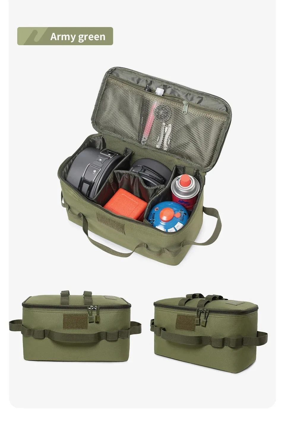 Large Capacity Outdoor Camping Storage Bag – Tactical Travel & Picnic Gear Organizer