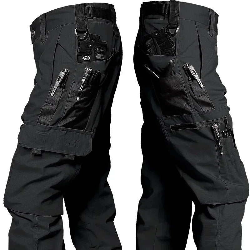 Men's Tactical Cargo Pants – Multi-Pocket Outdoor Utility Trousers for Hiking, Camping & Field Activities