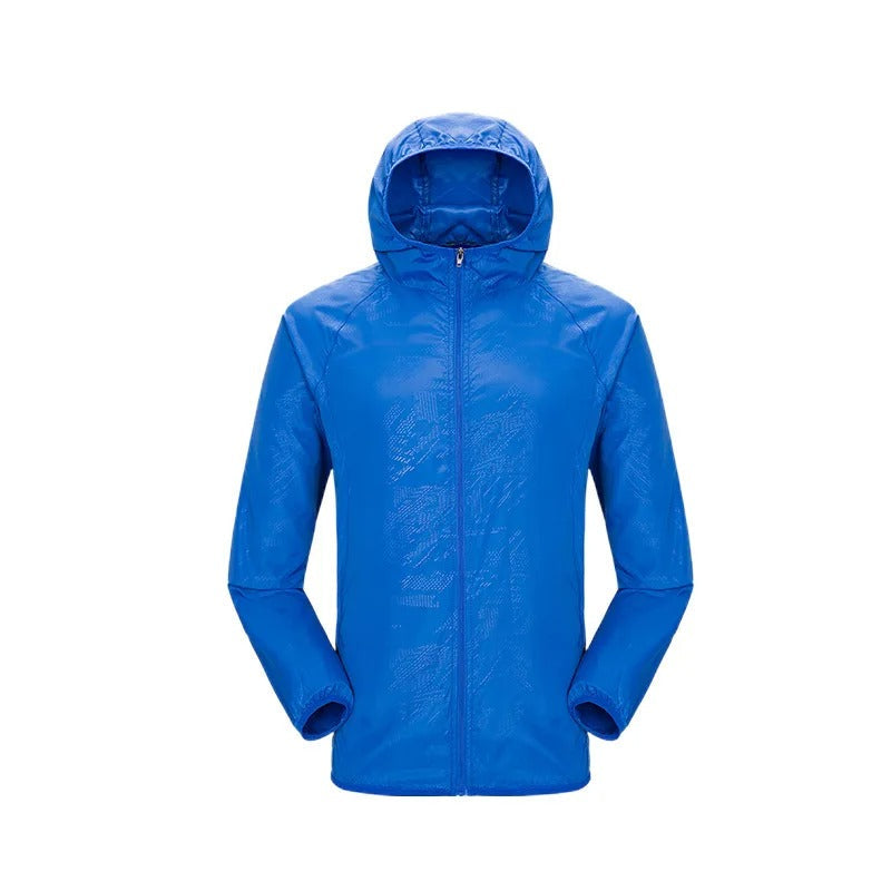 Lightweight Waterproof Rain Jacket – Quick-Dry Hooded Windbreaker for Men & Women