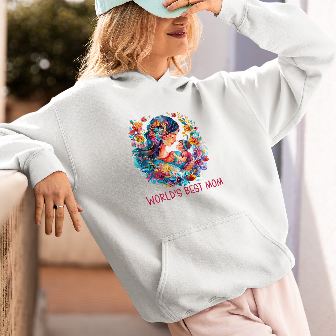 World's Best Mom Shirt, World's Best Mom Sweatshirt, Watercolor Motherly Love Shirt, Mama Shirt, Mom Shirt, Mother's Day Gift, Happy Mother's Day