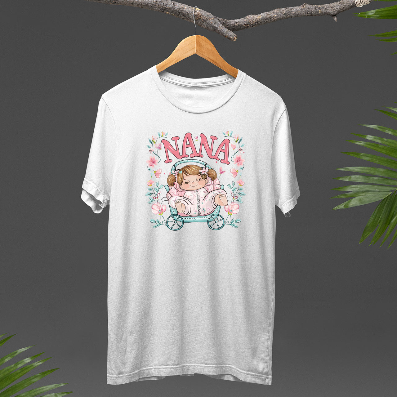 Cute Baby Nana T-Shirt, Chibi Nana Shirt, Grandma Hoodie, Grandma Shirt, Mother's Day Gift For Grandma, Happy Mother's Day