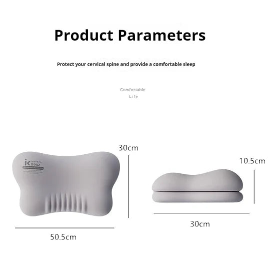 Ergonomic Memory Foam Pillow – Multi-Zone Support Bed Pillow for All Sleep Positions