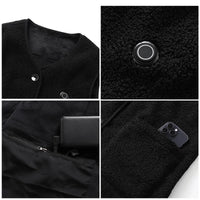 Thumbnail for 16 Spots Heated Vest USB Jacket Heated Winter Electric Heater Jacket Thermal Vest Body Warmer Coat C3