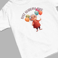 Thumbnail for Best Grandma Ever T-Shirt, Grandma With Balloons Shirt, Cute Nana Sweatshirt, Grandma Shirt, Grandma Gift, Mother's Day Gift