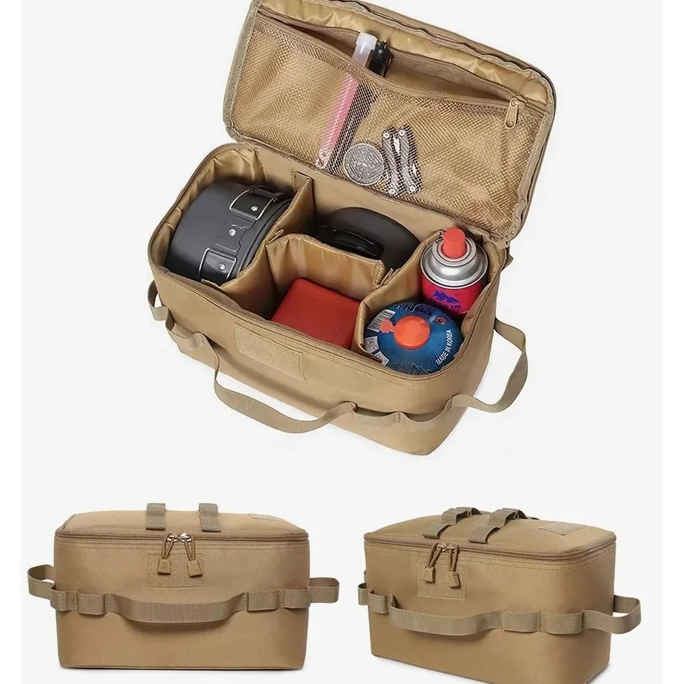 Large Capacity Outdoor Camping Storage Bag – Tactical Travel & Picnic Gear Organizer