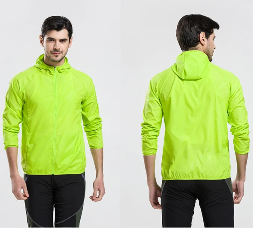 Lightweight Waterproof Rain Jacket – Quick-Dry Hooded Windbreaker for Men & Women