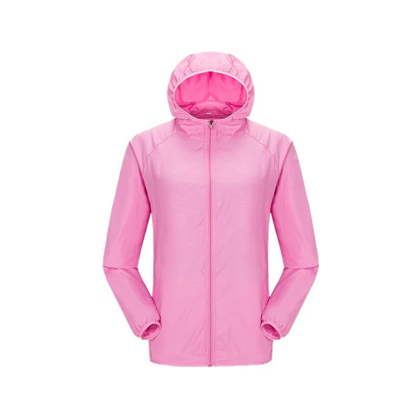 Lightweight Waterproof Rain Jacket – Quick-Dry Hooded Windbreaker for Men & Women