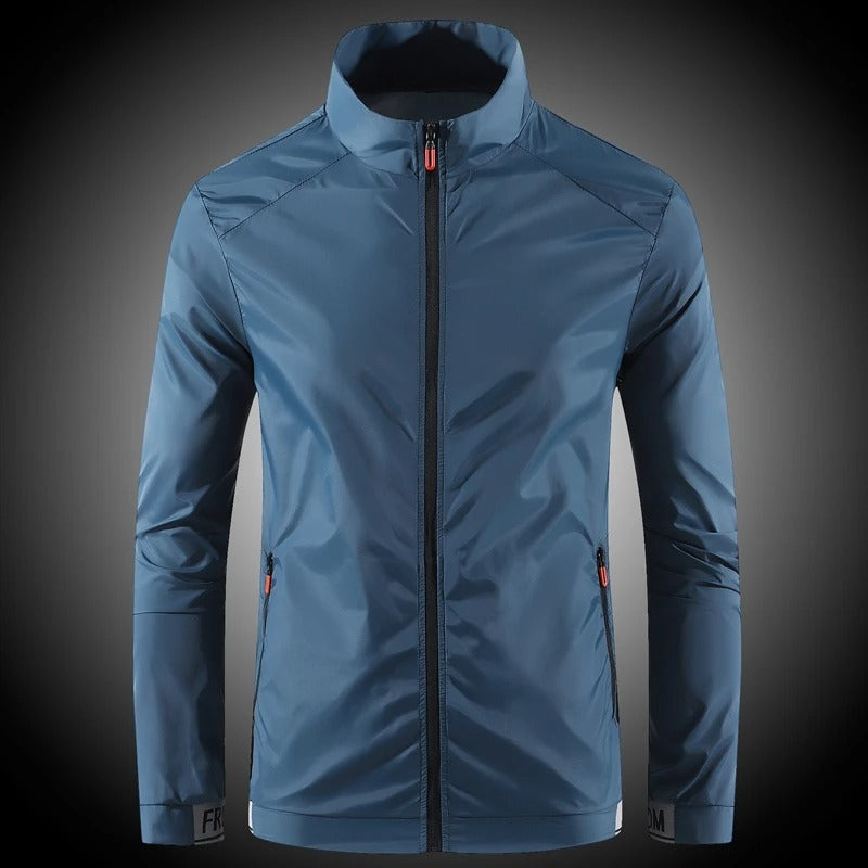 Men's Lightweight UV Protection Jacket – Breathable Ice Silk Summer Hooded Windbreaker