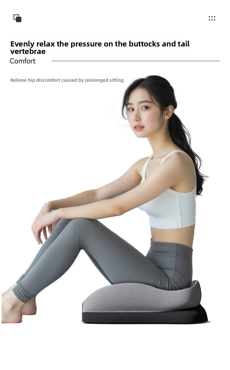Memory Foam Car Seat Cushion – Breathable Universal Seat Pad for Car & Truck
