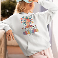 Thumbnail for Personalized Grandma Floral Shirt, Personalized Grandma Wildflowers Sweatshirt, Grandma Est 2024, Pregnancy Announcement, Custom Nana Shirt, Grandma Gift, Mother's Day Gift