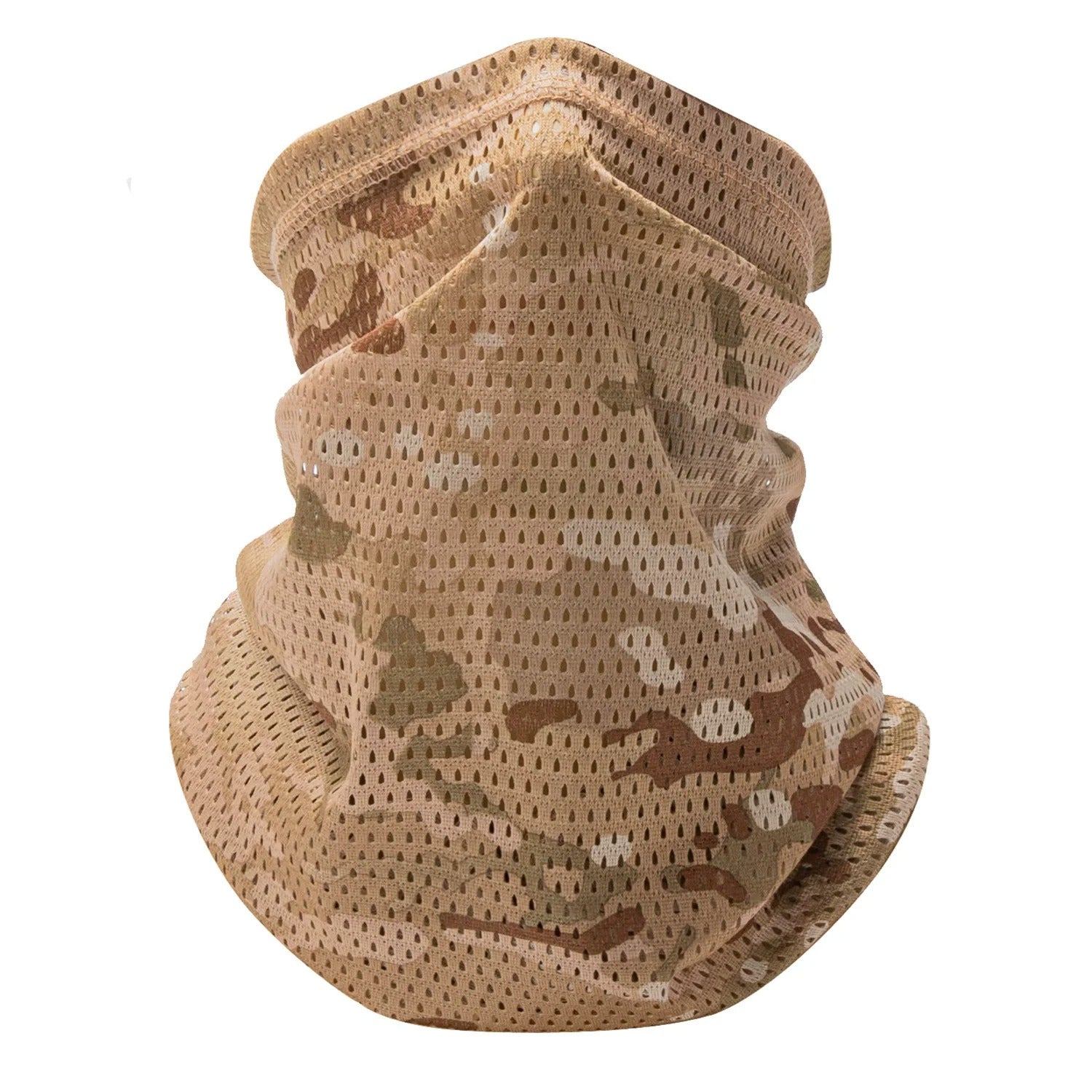 Breathable Mesh Neck Gaiter – Wind-Resistant Face Cover & Outdoor Tube Scarf