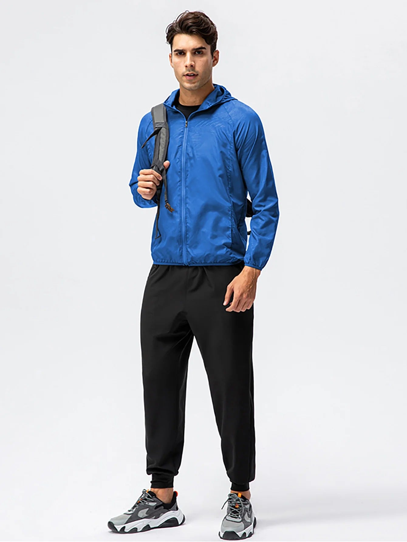 Lightweight Waterproof Sun Protection Jacket – Hooded Quick-Dry Windbreaker for Men & Women