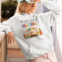 Thumbnail for Personalized Grandma Floral Shirt, Personalized Grandma Wildflowers Sweatshirt, Grandma Est 2024, Pregnancy Announcement, Custom Nana Shirt, Grandma Gift, Mother's Day Gift